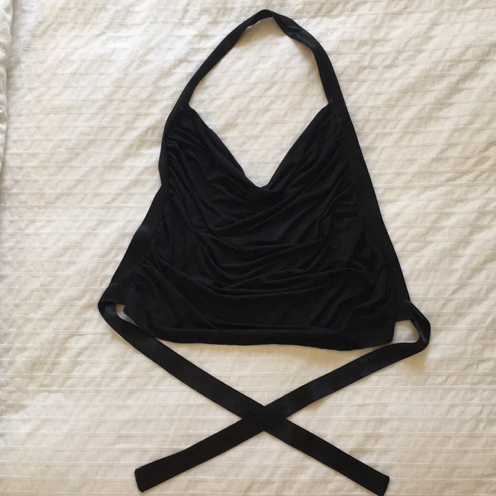 Cute black 🙃 backless top